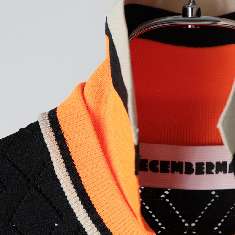 ディセンバーメイ ゴルフ ポロシャツ レディース 半袖 シャツ クルー