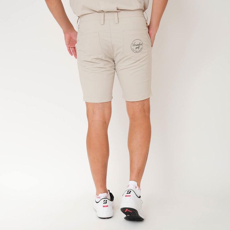 V12 ゴルフ ショートパンツ メンズ メッシュ 撥水 ストレッチ 短パン