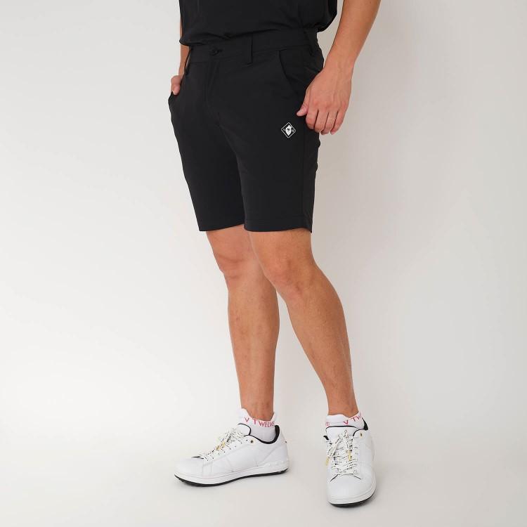 V12 ゴルフ ショートパンツ メンズ メッシュ 撥水 ストレッチ 短パン ハーフパンツ 無地 ロゴ シンプル ゴルフウェア ブランド ロゴ V122510-HP05 V12 ゴルフ ショートパンツ メンズ メッシュ 撥水 ストレッチ 短パン