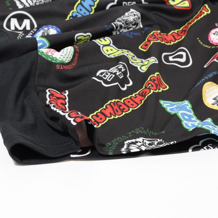 ディセンバーメイ ゴルフ モックシャツ メンズ 半袖 ハイネック