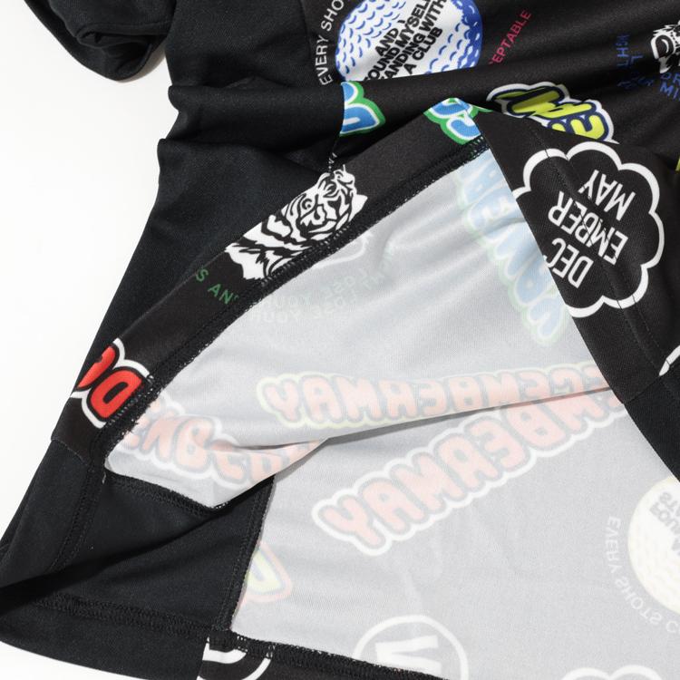 ディセンバーメイ ゴルフ モックシャツ メンズ 半袖 ハイネック