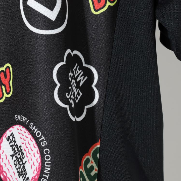 ディセンバーメイ ゴルフ モックシャツ メンズ 半袖 ハイネック