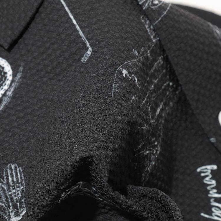 ディセンバーメイ ゴルフ シャツ メンズ 半袖 シアサッカー ストレッチ