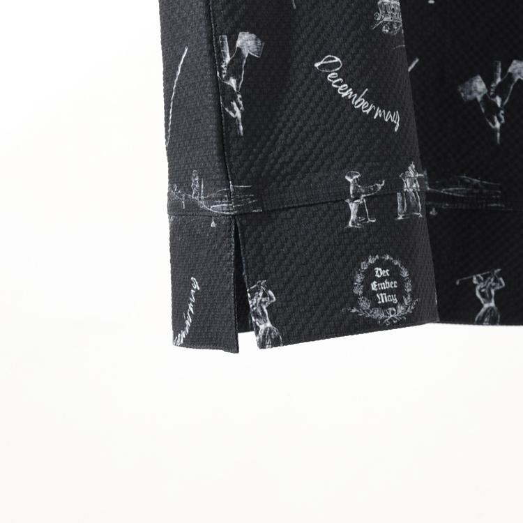 ディセンバーメイ ゴルフ ポロシャツ レディース ノースリーブ シャツ