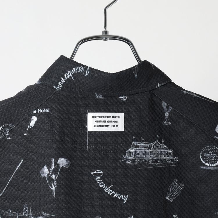 ディセンバーメイ ゴルフ ポロシャツ レディース ノースリーブ シャツ