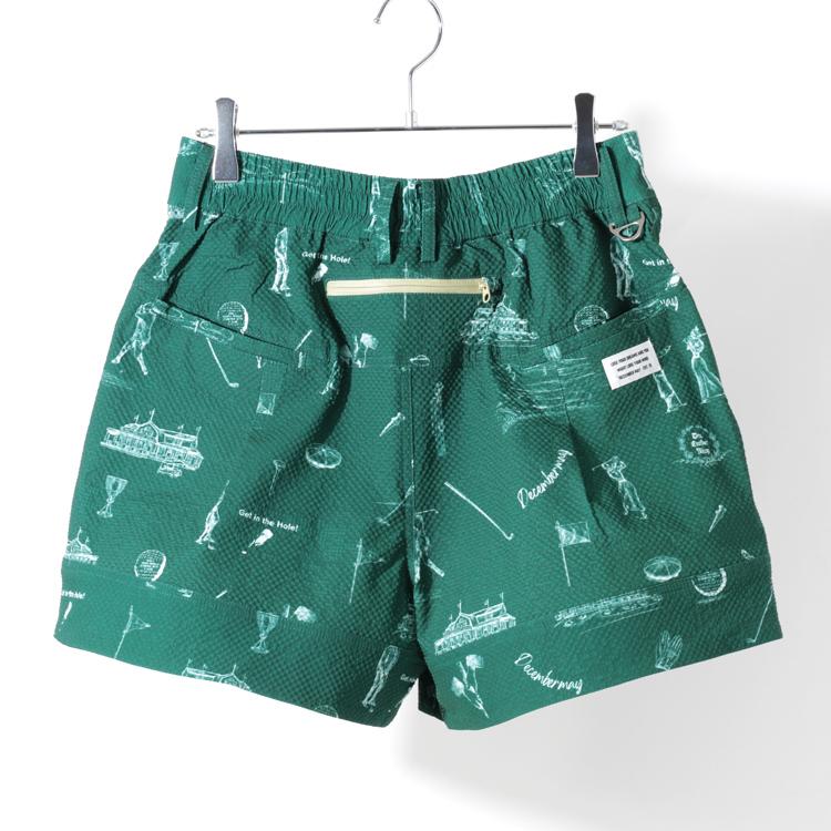 ディセンバーメイ ゴルフ ショートパンツ メンズ パンツ ストレッチ