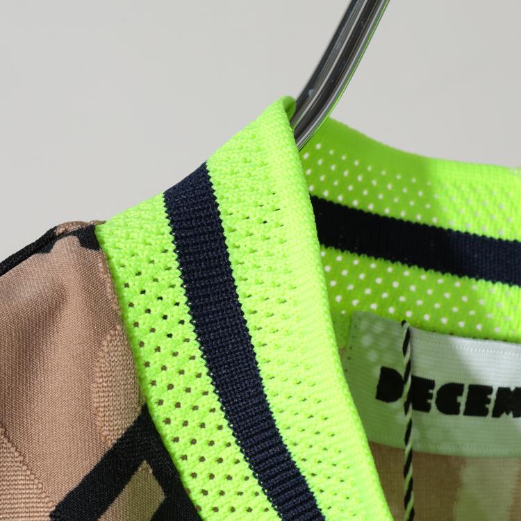 ディセンバーメイ ゴルフ モックシャツ レディース ノースリーブ