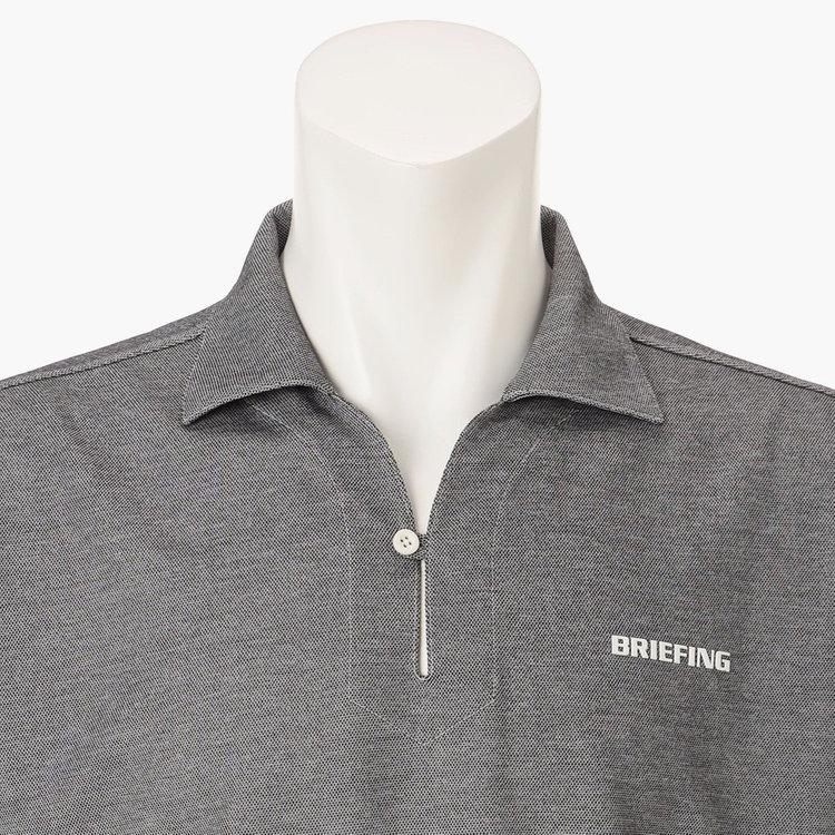 BRIEFING グレー ゴルフポロシャツ BRIEFING GOLF（ブリーフィングゴルフ） ブリーフィング ゴルフ