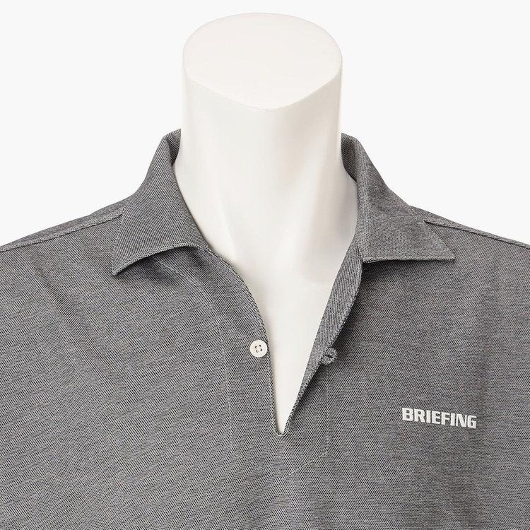 BRIEFING グレー ポロシャツ Lサイズ BRIEFING ポロシャツ グレー Lサイズ BRIEFING GOLF（ブリーフィング