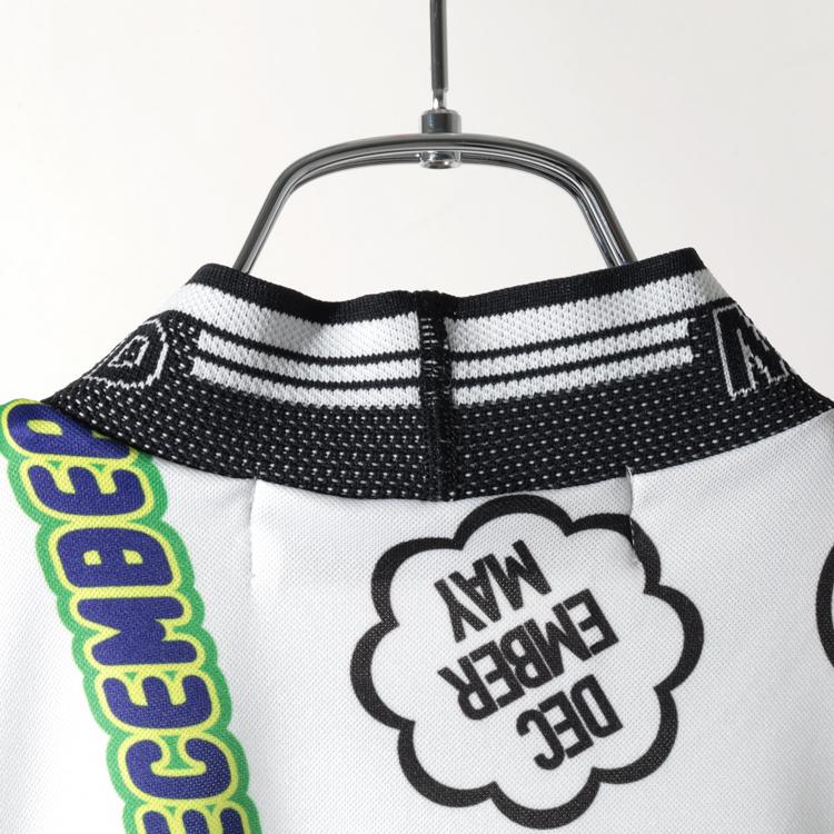 ディセンバーメイ ゴルフ モックシャツ レディース 半袖 ハイネック