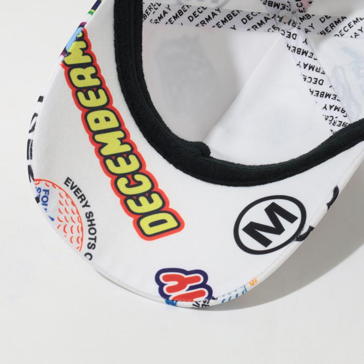 ディセンバーメイ ゴルフ キャップ メンズ レディース UVカット 吸汗速