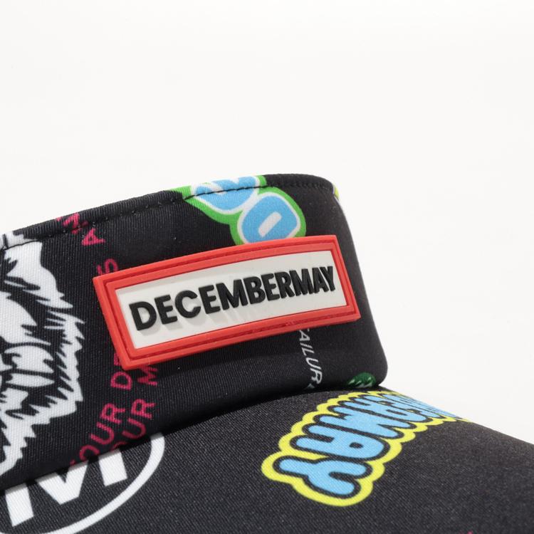 ディセンバーメイ ゴルフ サンバイザー メンズ レディース 帽子 UV