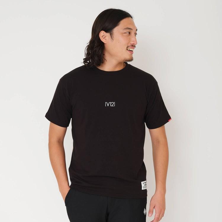 V12（ヴィ・トゥエルヴ） ゴルフ Tシャツ メンズ 半袖 シャツ Uネック