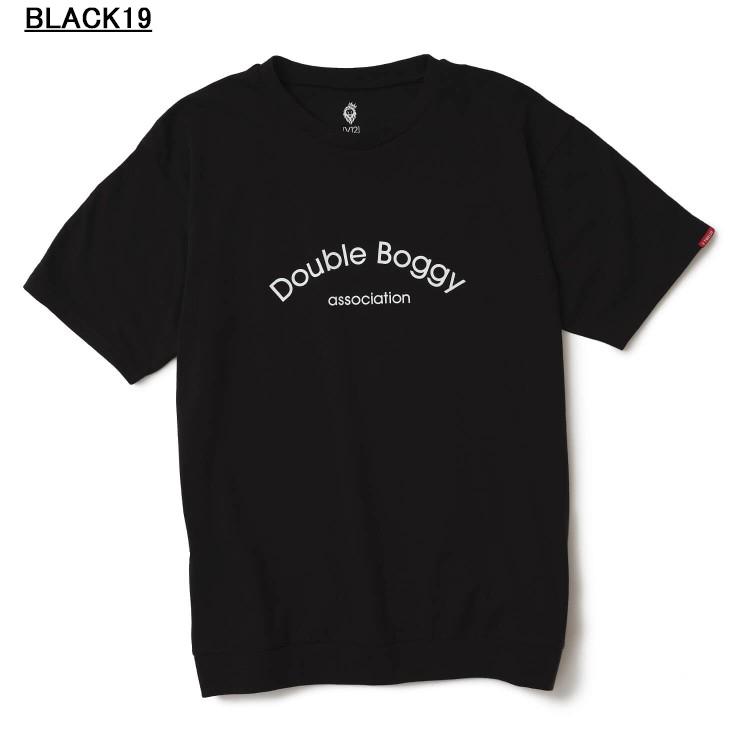 VTWELVE メンズ　ブラック　半袖Tシャツ　V12 V12（ヴィ・トゥエルヴ） ゴルフ Tシャツ メンズ 半袖 シャツ Uネック