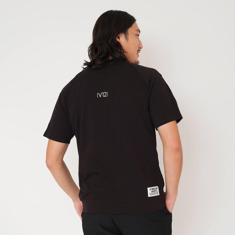 V12（ヴィ・トゥエルヴ） ゴルフ Tシャツ メンズ 半袖 シャツ Uネック