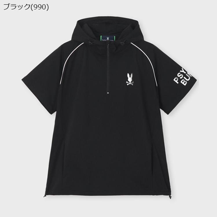Psycho Bunny（サイコバニー） ゴルフ フーディー メンズ 半袖