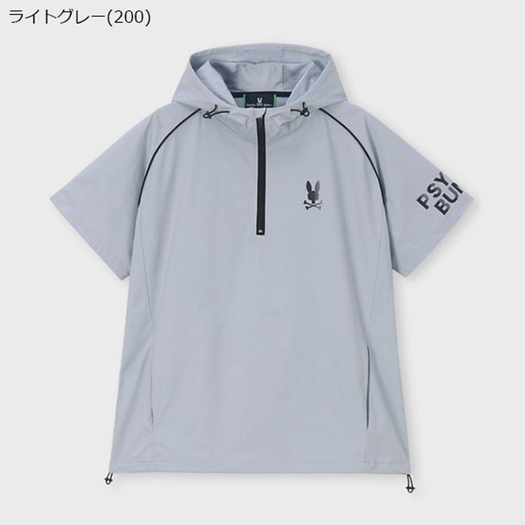 Psycho Bunny（サイコバニー） ゴルフ フーディー メンズ 半袖