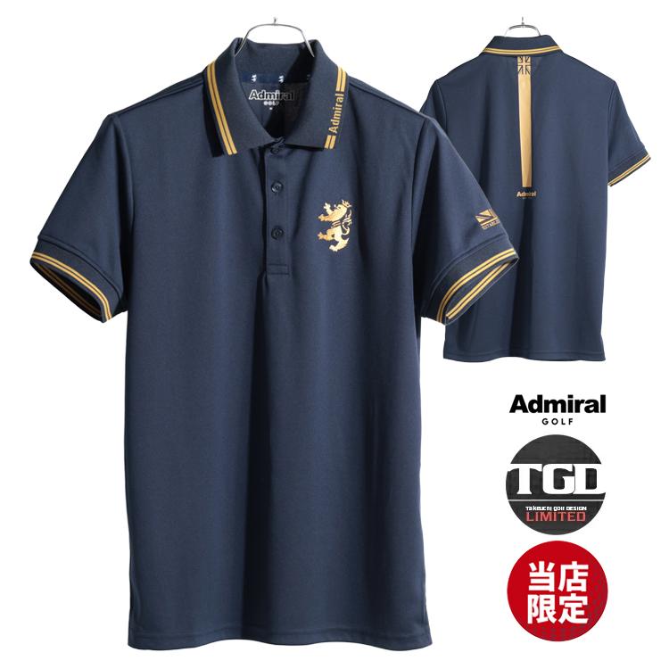 Admiral Golf（アドミラルゴルフ） シャツ ポロシャツ メンズ 別注