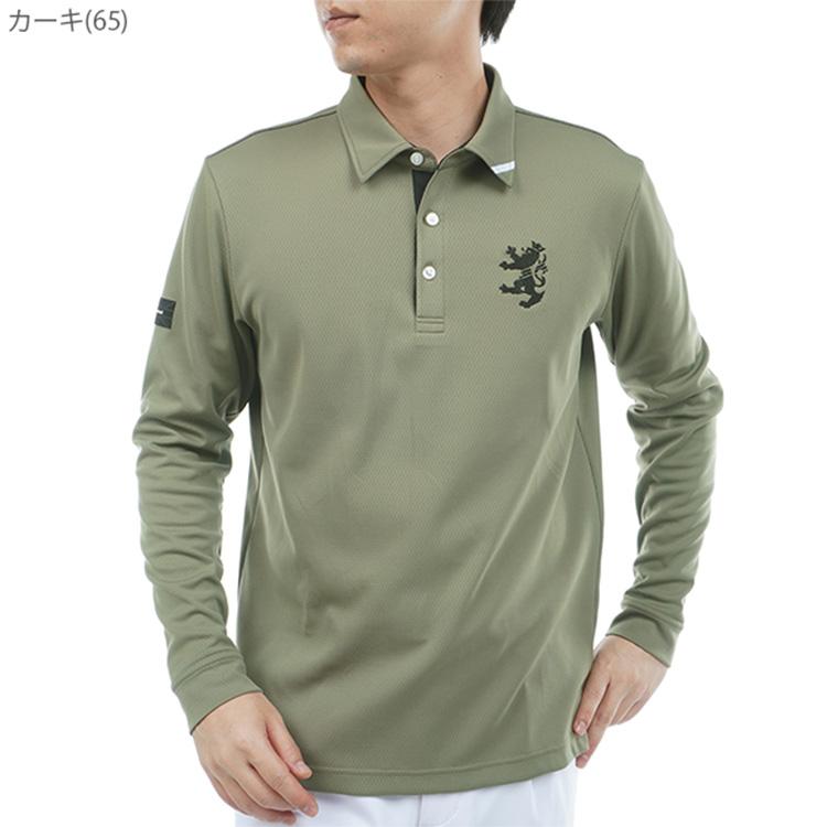 アドミラルゴルフ シャツ ポロシャツ メンズ 長袖 吸水速乾 UVカット