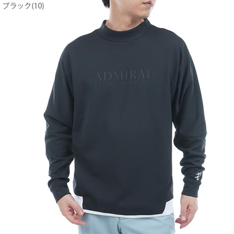 Admiral Golf（アドミラルゴルフ） シャツ モックシャツ メンズ 長袖
