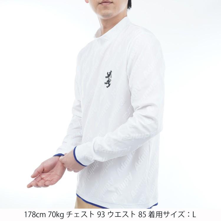 Admiral Golf（アドミラルゴルフ） シャツ モックシャツ メンズ 長袖