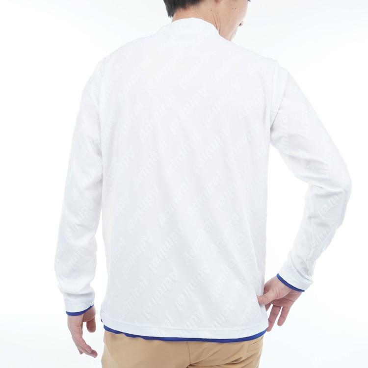 Admiral Golf（アドミラルゴルフ） シャツ モックシャツ メンズ 長袖