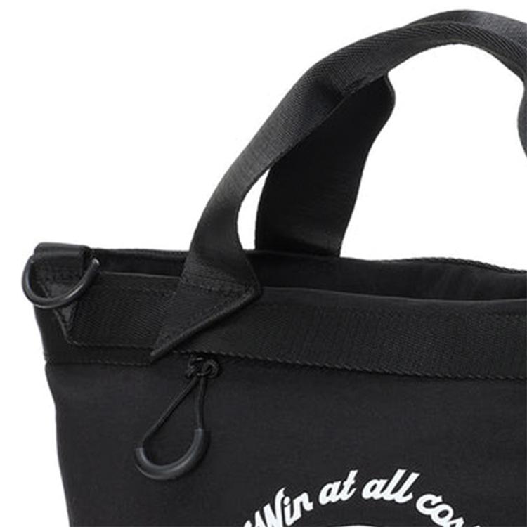 WAAC カートバッグ ショルダーバッグ 黒 ブラック ラウンドバッグ