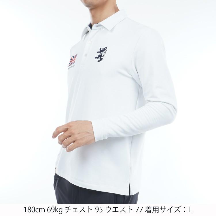 Admiral Golf（アドミラルゴルフ） シャツ ポロシャツ メンズ 長袖 速