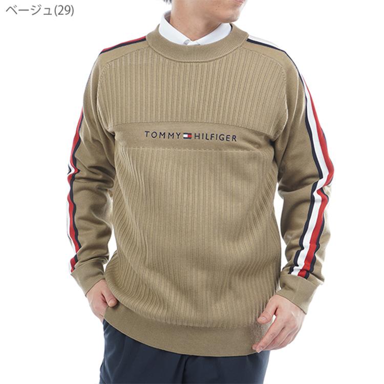 新品 トミー ヒルフィガー ゴルフクルーネックセーター TOMMY HILFIGER GOLF（トミー ヒルフィガー ゴルフ） トミー
