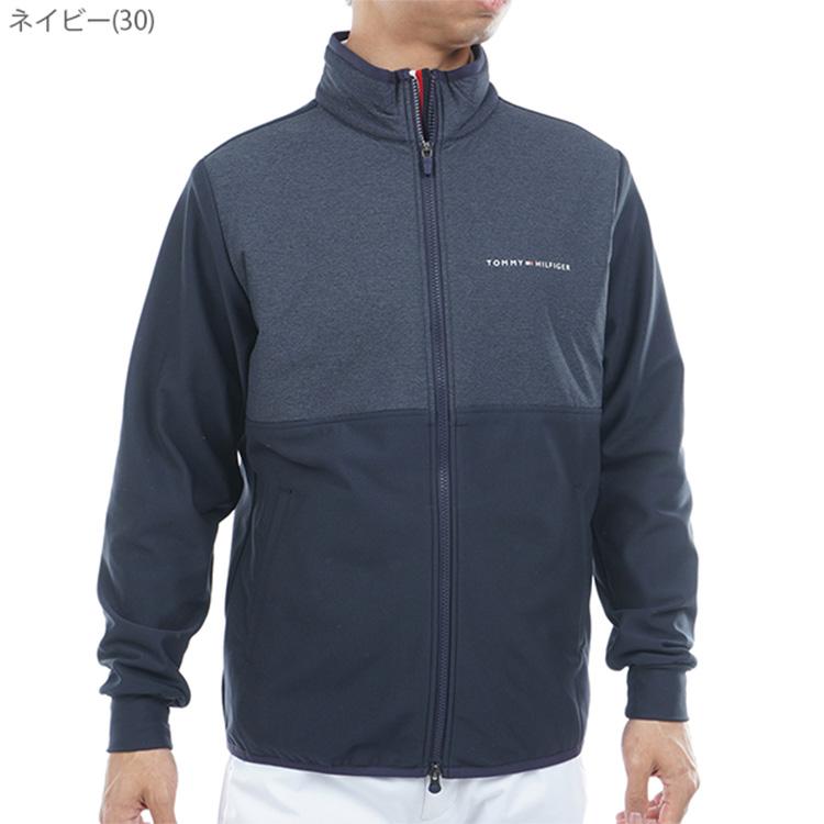 【セール】トミーヒルフィガーゴルフ　中綿フルジップジャケット　ネイビーS TOMMY HILFIGER GOLF（トミー ヒルフィガー ゴルフ） トミー