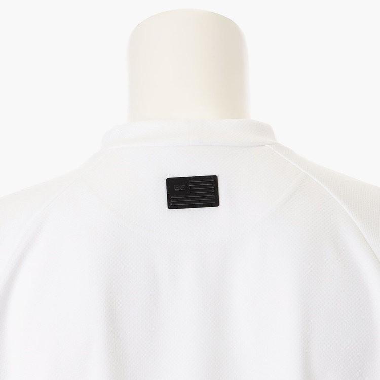 【新品】BRIEFING ブリーフィング　モックネック　ゴルフ　半袖シャツ　L BRIEFING GOLF（ブリーフィングゴルフ） ブリーフィング ゴルフ モック