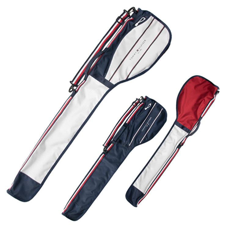 トミーヒルフィガー ゴルフ クラブケース メンズ レディース ファスナー付き 46インチ対応 5〜6本収納 ショルダー付き ゴルフバッグ ブランド THMG5FK1   GOLF TOMMY HILFIGER GOLF（トミー ヒルフィガー ゴルフ） トミー