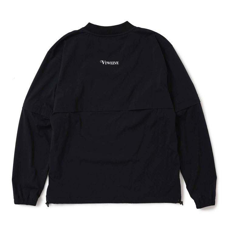 V12（ヴィ・トゥエルヴ） ゴルフ ジャケット メンズ 半袖 モックネック