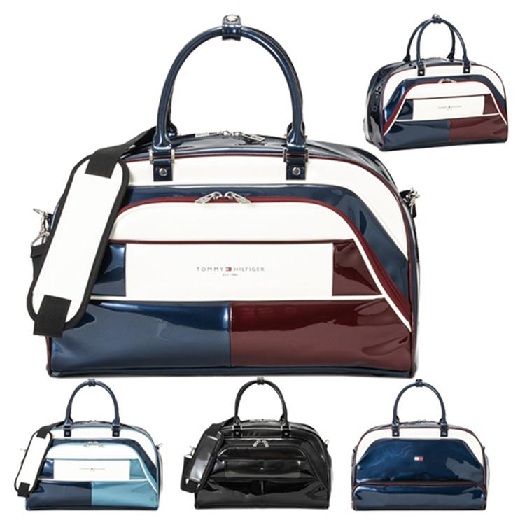 トミーヒルフィガー ゴルフ ボストンバッグ【ネイビー】美品！ トミーヒルフィガーゴルフ ボストンバッグ ネイビー TOMMY HILFIGER
