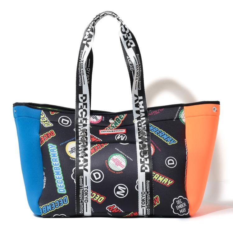 【新品】DECEMBERMAY 　ゴルフ　トートバッグ　ブラック　大容量 ディセンバーメイ ゴルフ トートバッグ メンズ レディース 無地