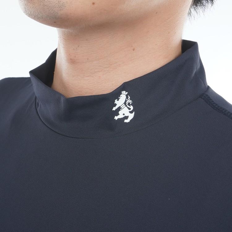 アドミラルゴルフ シャツ モックシャツ メンズ 長袖 モックネック 美ハダッチ UVカット ストレッチ 吸水速乾 近赤外線カット ゴルフウェア ADMA543 Admiral golfの画像