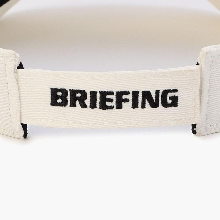 ブリーフィング ゴルフ バイザー メンズ サンバイザー 帽子 ベルクロ