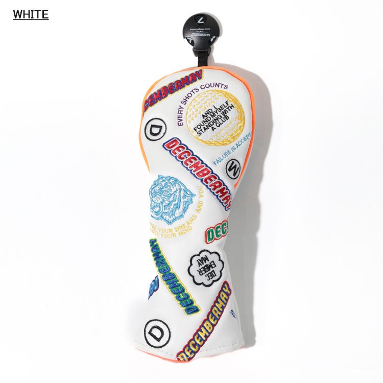 ディセンバーメイ ゴルフ ヘッドカバー ユーティリティ用