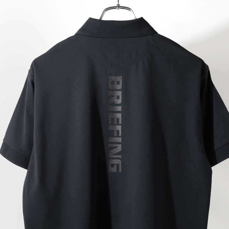 【極美品】BRIEFING ブリーフィング メンズ半袖スキッパーポロシャツ BRIEFING GOLF（ブリーフィングゴルフ） ブリーフィング ゴルフ