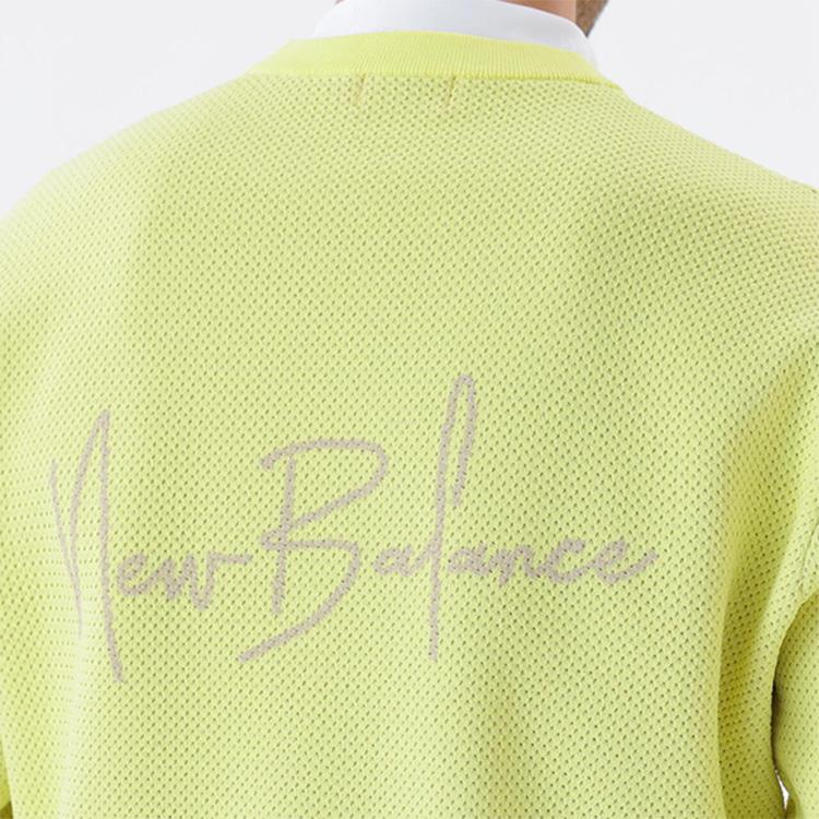 ニューバランス ゴルフ シャツ メンズ 長袖 メッシュ プルオーバー クルーネック 軽量 通気性 ゴルフウェア 無地 ブランド 0125270002 New Balance golf New Balance Golf（ニューバランスゴルフ） ニューバランス ゴルフ