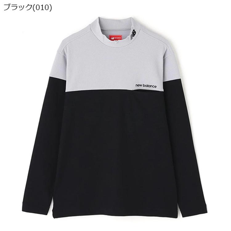 New Balance Golf ニューバランス ゴルフ モックシャツ メンズ 長袖