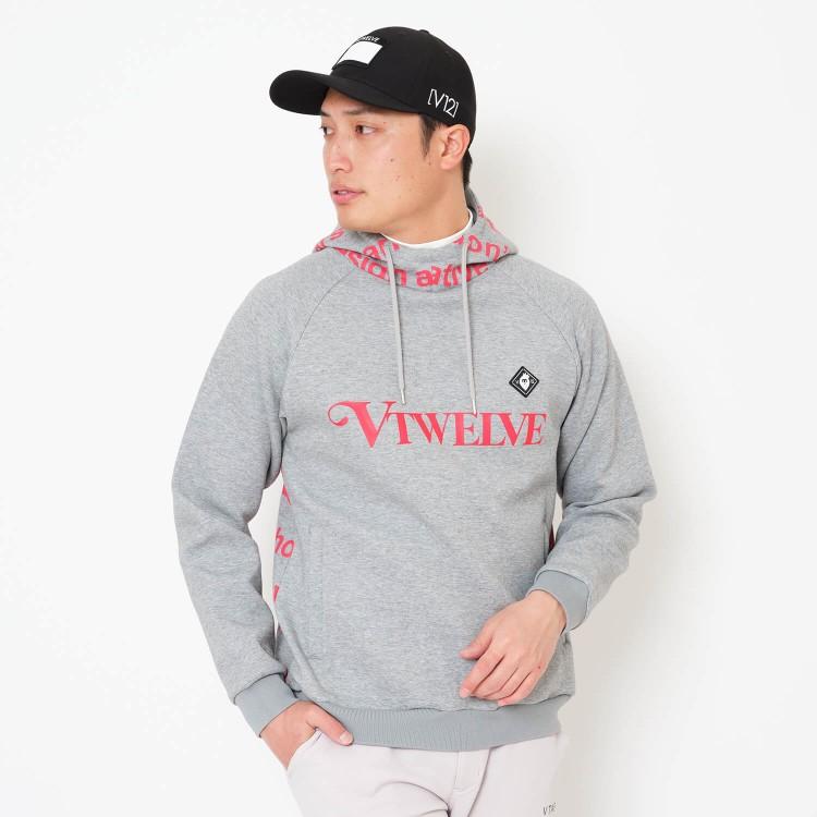 V12（ヴィ・トゥエルヴ） ゴルフ パーカー メンズ 長袖 プルオーバー