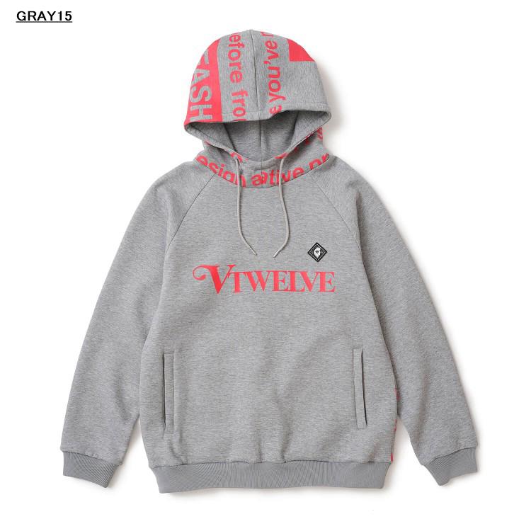 V12（ヴィ・トゥエルヴ） ゴルフ パーカー メンズ 長袖 プルオーバー