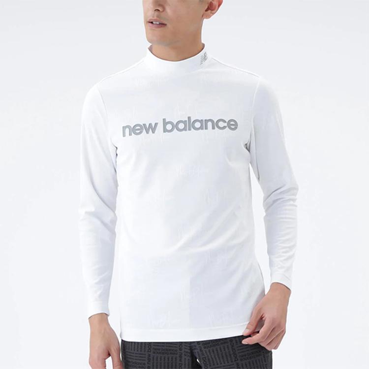 ニューバランス ゴルフ モックシャツ メンズ 長袖 シャツ モックネック ストレッチ ゴルフウェア 無地 ブランド 0125267007 New Balance golf New Balance Golf（ニューバランスゴルフ） ニューバランス ゴルフ