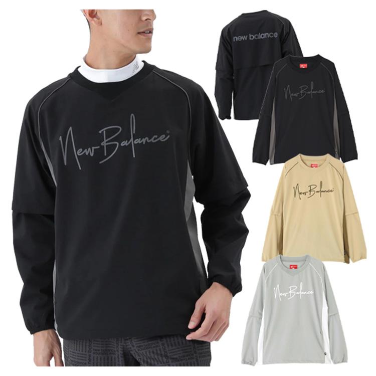 ニューバランス ゴルフ スニード メンズ 長袖 半袖 2WAY ブルゾン ジャケット ストレッチ ゴルフウェア 無地 春 夏 秋 冬 ブランド 0125221001 New Balance golf New Balance Golf（ニューバランスゴルフ） ニューバランス ゴルフ