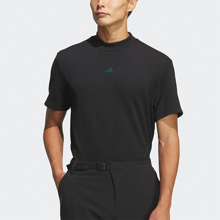 アディダス ゴルフ モックネック 半袖シャツ　Lサイズ adidas アディダス 半袖シャツ モックネック メンズ ゴルフウェア GOLF