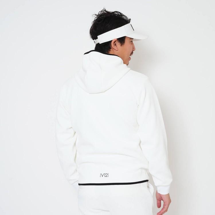 V12（ヴィ・トゥエルヴ） ゴルフ パーカー メンズ 長袖 フルジップ