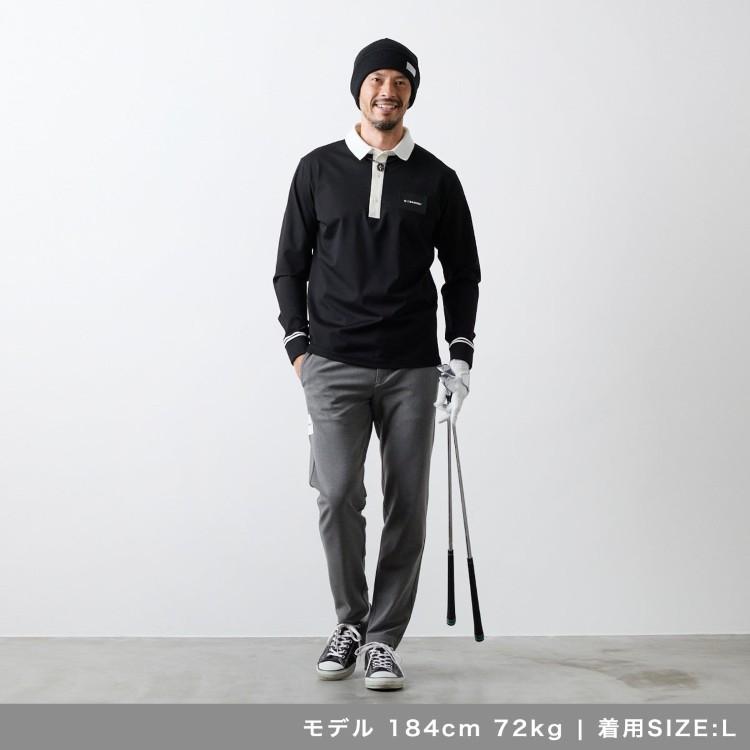 BANDEL（バンデル） ゴルフ ポロシャツ メンズ 長袖 シャツ ポロ