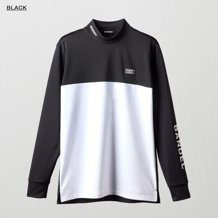 BANDEL（バンデル） ゴルフ モックシャツ メンズ 長袖 シャツ