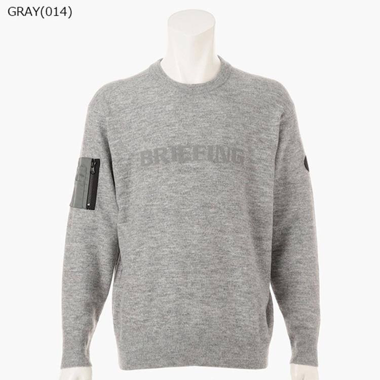 BRIEFING ブリーフィング ゴルフウェア LOGO CREW NECK BRIEFING GOLF（ブリーフィングゴルフ） 【ブリーフィング/BRIEFING